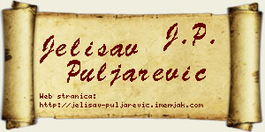 Jelisav Puljarević vizit kartica